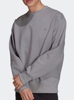 Adidas/阿迪达斯正品新款休闲 三叶草男子运动卫衣套头衫 H09175