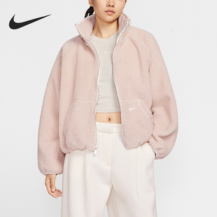 女士运动立领宽松外套HV2071 Nike 款 2025秋季 667 耐克官方正品