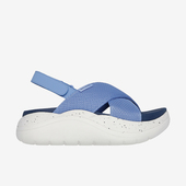 女士厚底透气轻量缓震休闲凉鞋 Skechers 新款 夏季 斯凯奇正品