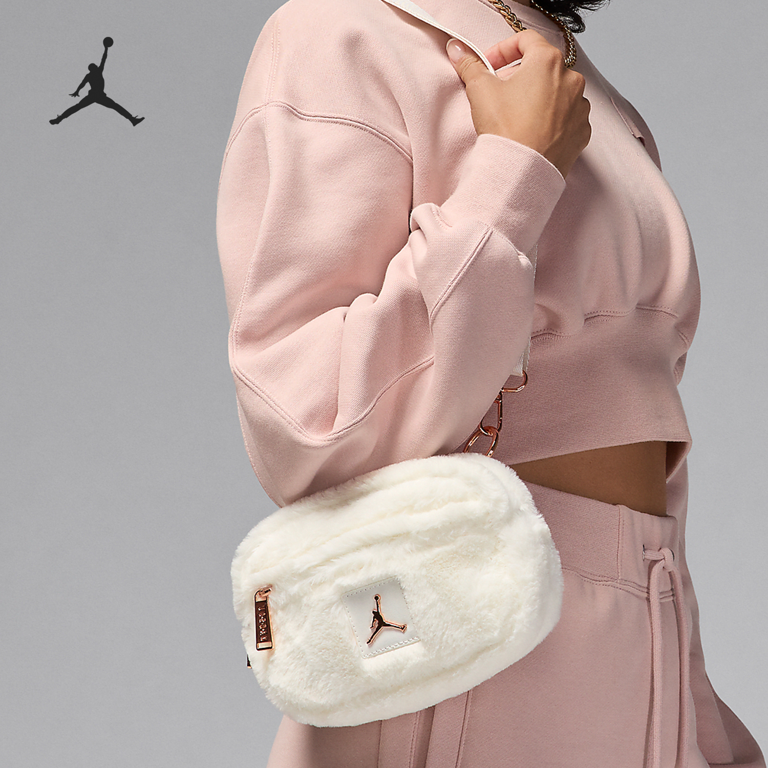 Nike/耐克正品JORDAN男女时尚户外轻便单肩斜挎包HV8005-133