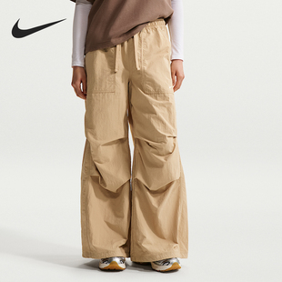 Nike/耐克官方正品Sportswear女士宽松中腰潮流休闲裤IR1639-286