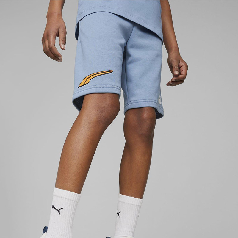 Puma/彪马官方正品夏季儿童休闲印花透气训练运动短裤681326-20