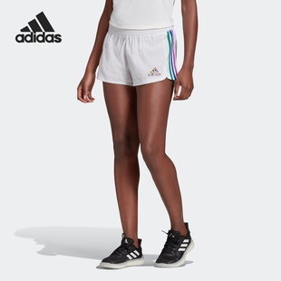 Adidas GM3526 女子梭織舒適透氣訓(xùn)練運動短褲 阿迪達(dá)斯官方正品