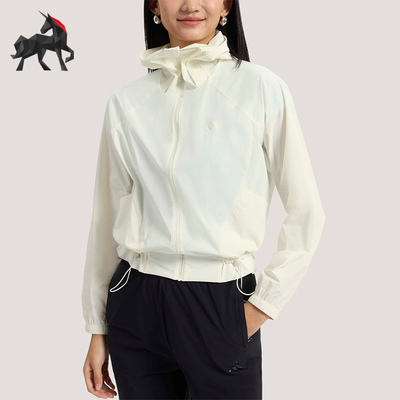 Adidas/阿迪达斯正品2026女士梭织经典连帽夹克早春薄外套KH2713
