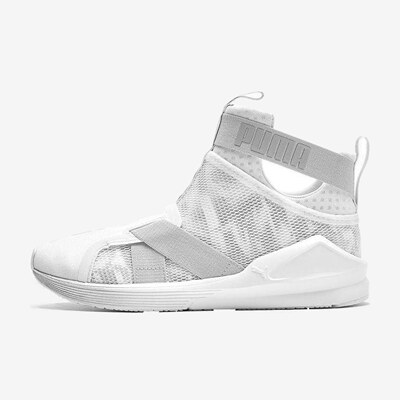 PUMA彪马正品Fierce Strap Swan女款中帮镂空休闲跑步鞋189461-02