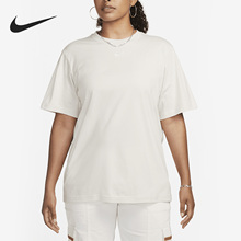 Nike/耐克官方正品新款女子运动透气圆领简约休闲短袖FD4150-104