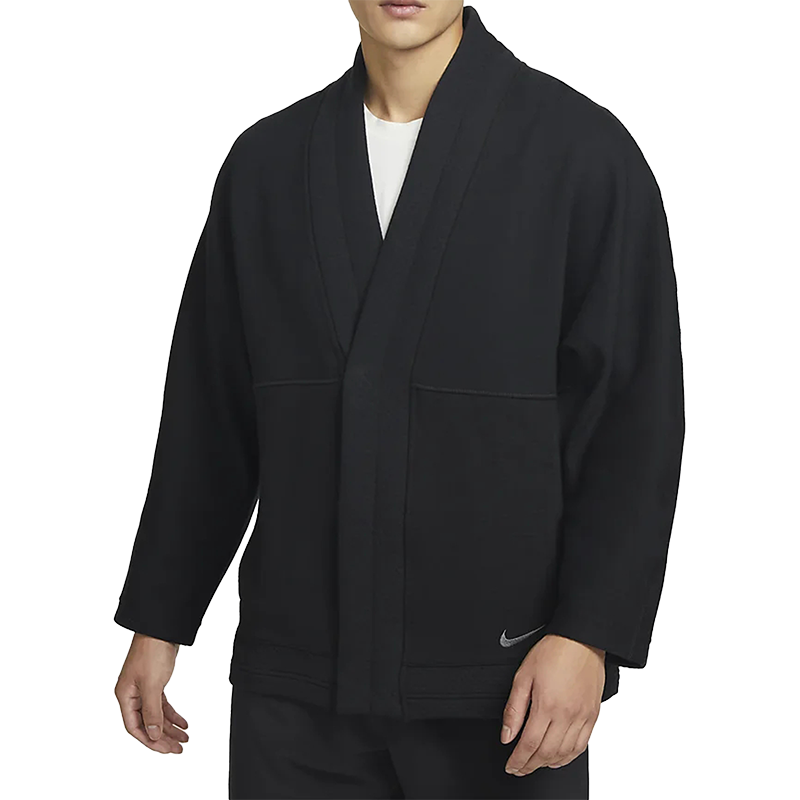 Nike/耐克官方正品 Yoga 瑜伽男子宽松针织运动外套 DQ6694-010