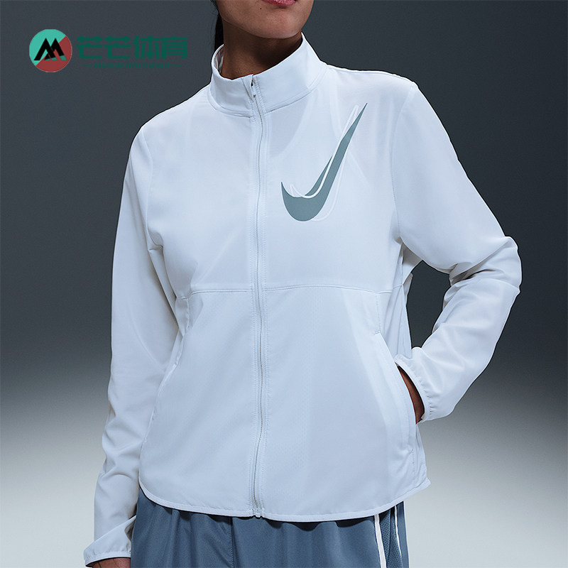 Nike/耐克正品SwoshSwoshDri-FIT跑步经典透气轻盈外套HJ2229-423 - 实物图