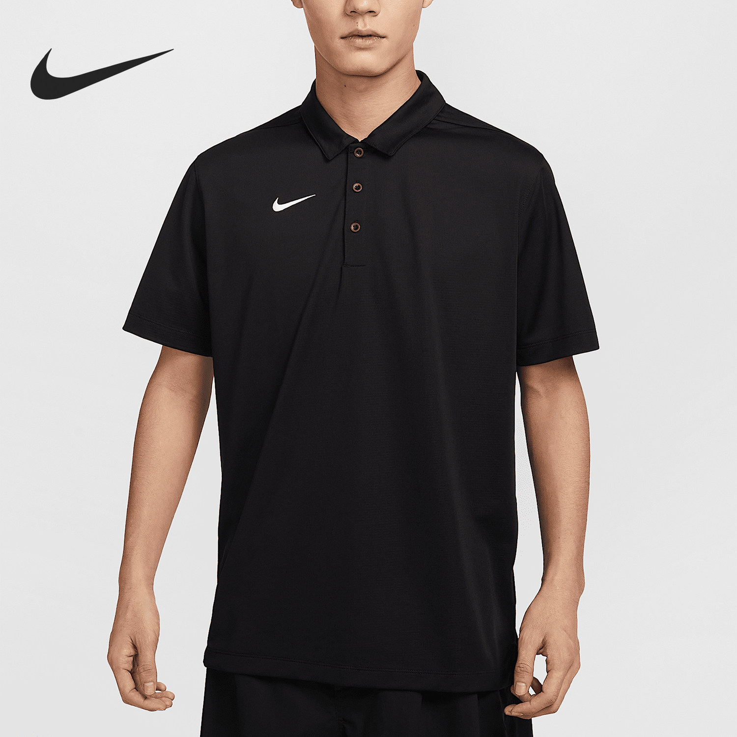 Nike/耐克官方正品DRI-FIT男士针织透气休闲翻领POLO衫IB8831-010,运动服/休闲服装,运动POLO衫,淘宝优惠券,粉丝福利购,淘宝优惠卷