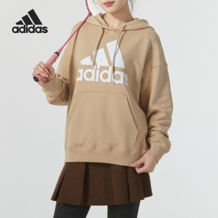 IR5448 Adidas HD女士宽松连帽套头衫 阿迪达斯官方正品