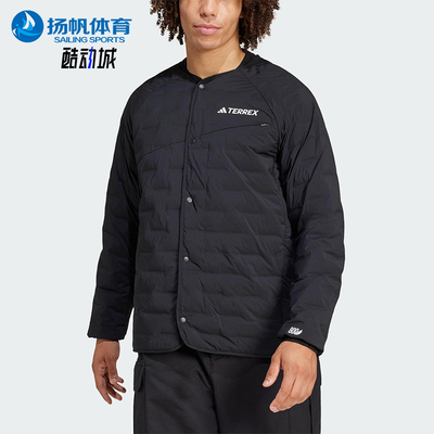 Adidas/阿迪达斯正品2026春季款男士轻薄保暖户外羽绒服IZ0350