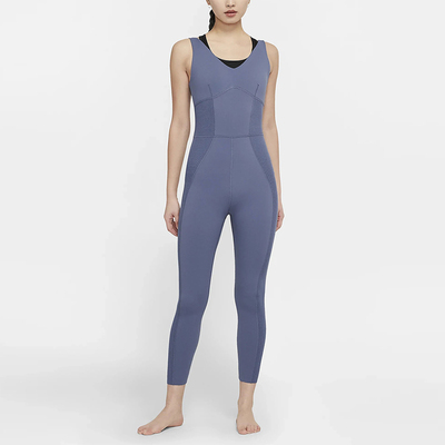 Nike/耐克正品运动女士时尚修身弹力经典无袖连体衣CJ5273-491