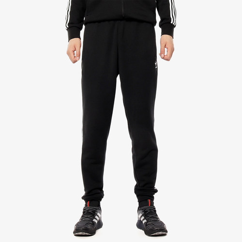 阿迪达斯针织收口运动休闲长裤