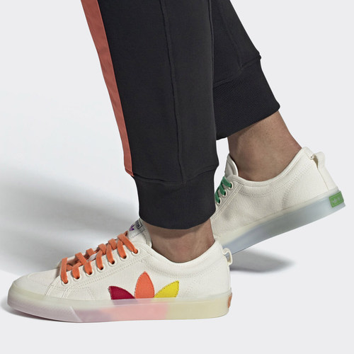 Adidas/阿迪达斯正品三叶草PRIDE男女鸳鸯运动低帮休闲板鞋FX3795