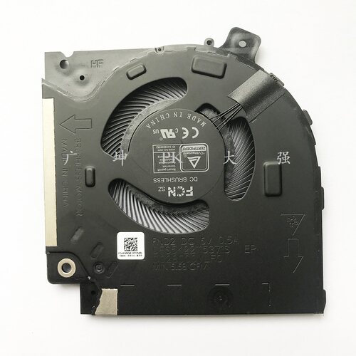 用于 戴尔 Dell Alienware X15 R1 RTX30 散热风扇 0V0G61 CPU