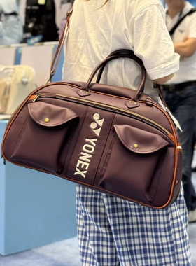 YONEX尤尼克斯BB5854CR羽毛球包波士顿高尔夫系列大容量独立鞋仓