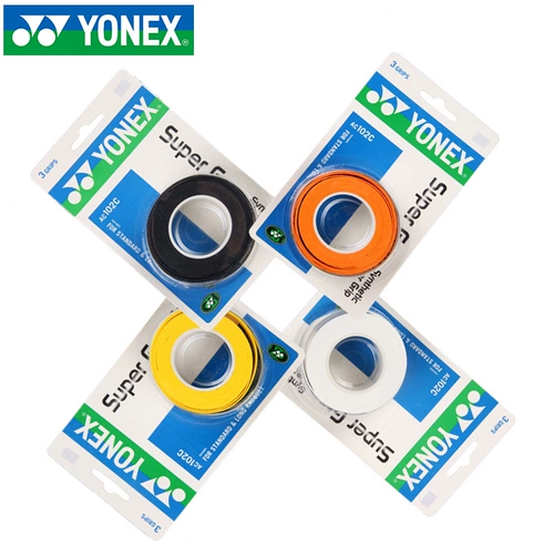Yonex Yunix Badminton Hand Globe Anti-Schology YY Теннисное полотенце полотенце Потело 3 Установленная AC-102