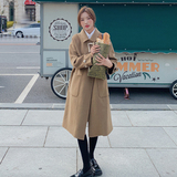 现货23年冬新款双面羊绒牛角扣呢子大衣267C85P280控398，女装毛呢外套，浙宝267