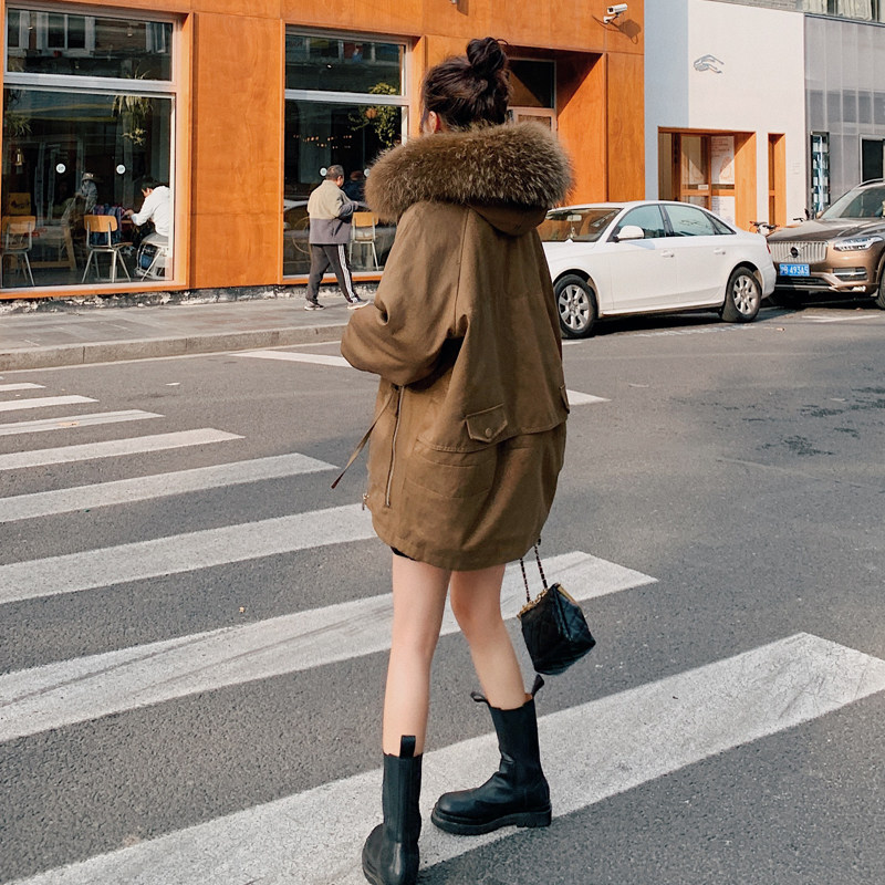 大货款21年冬季新款派克服女267-A227P195K278，女装派克服，浙宝267