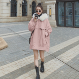 大货已出21年新款派克服内胆仿兔毛女223A217，女装派克服，浙宝267