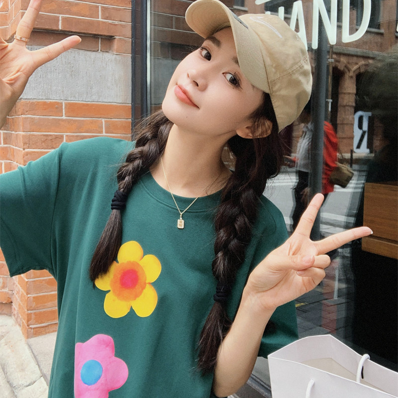 23年夏简单洋气有活力直筒宽松T恤连衣裙267-6119P105控148,女装连衣裙,浙宝267
