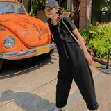 现货22年春季新款背带裤女两件套223C17背带裤P85TP30K168，女装连体裤，浙宝267