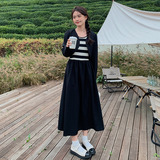 23年秋季新款时尚连件套女连衣裙+小外套2676023P125K178，女装套装/套裙，浙宝267