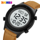 时刻美户外运动防水夜光LED双时间倒计时商务风时尚 男士 手表2079
