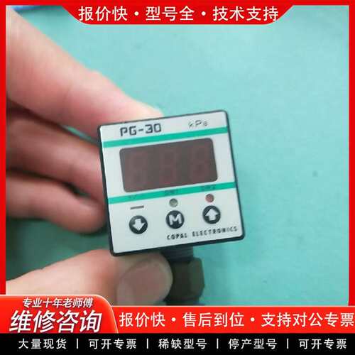 可维修进口 COPAL ELEROCS压力表 PG-3议价