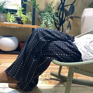 夏季绵绸裤26年新花色双口袋阔腿裤高腰复古休闲裤家居外穿遛弯裤
