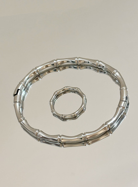 我让最想被拥抱的男人给威胁了smartboom竹节手镯戒指不掉色开合