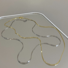 【慕Ter】thomaskong托马斯thomas张康乐同款s925银蛇骨链项链