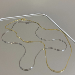 【慕Ter】thomaskong托马斯thomas张康乐同款s925银蛇骨链项链