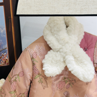 儿童围巾秋冬季 百搭护颈脖套潮 宝宝毛绒围脖防风加厚保暖女童冬款