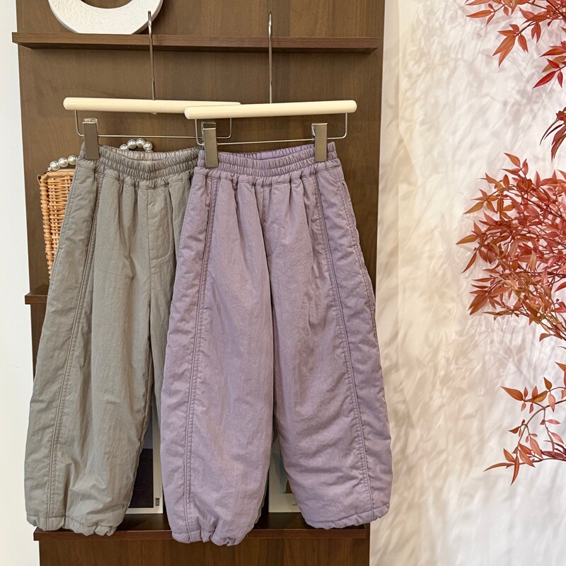 leomama女童秋冬夹棉裤子儿童外穿休闲长裤宝宝洋气加厚过冬裤子,童装/婴儿装/亲子装,裤子,淘宝优惠券,粉丝福利购,淘宝优惠卷