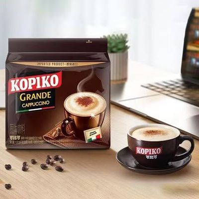 【咖啡临期特价】印尼进口可比可白咖啡拿铁卡布奇诺摩卡速溶批发