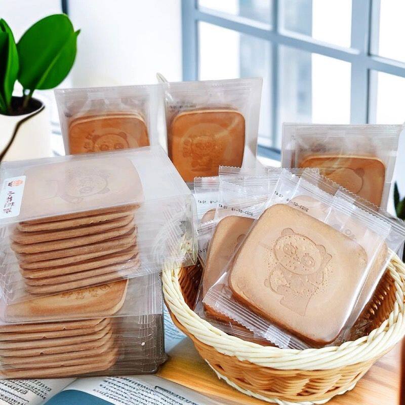 小林煎饼吉祥煎饼115g早餐点心煎饼薄脆饼干独立包装办公零食