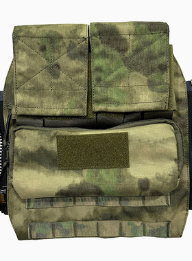 TCmaoyi造型背心后背板拉链背板包molle附件包适合AVS CPC JPC2.0