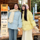 石墨烯短款 冬季 加厚连帽羽绒服外套 百分百微胖mm女装 DM100大码