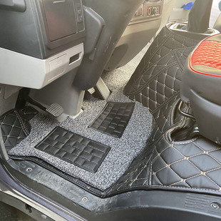 重汽豪沃统帅T5T3悍将H3H5 M2猛士地库王豪曼M3 M2 M1 H3货车脚垫