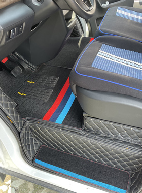 瑞驰EC75电动封闭厢货全包围脚垫瑞驰赛力斯R5客运版货运版脚踏垫