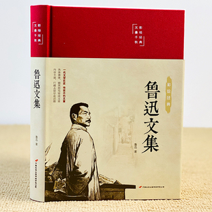 鲁迅文集 彩绘版布面精装 鲁迅的书文学作品现代文学 朝花夕拾野草故事新编呐喊彷徨杂文现代文学作品鲁迅的书