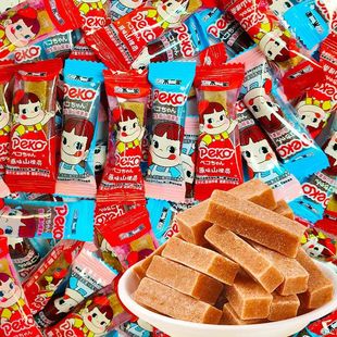 不二家糖葫芦山楂棒棒糖结婚喜糖散装 批发儿童零食休闲食品小吃