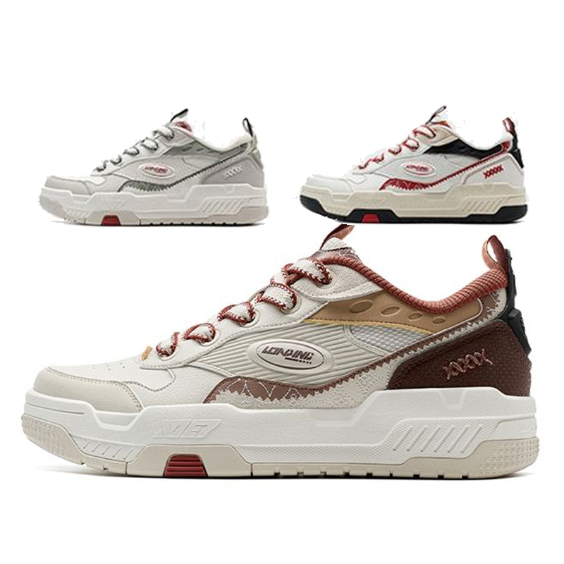 特步征程新年系列板鞋男2025