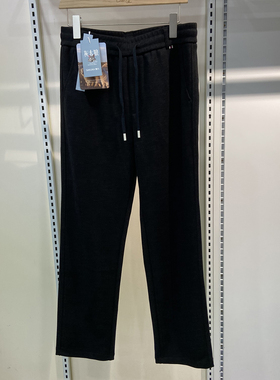 羽珞家樱花裤25008秋冬新一体绒中厚男休闲裤哈伦小脚裤运动长裤