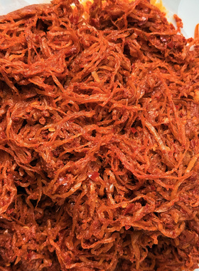 云南施甸特产萝卜丝鲊肉500g家乡味道鲜香美味下饭菜香辣可口好吃