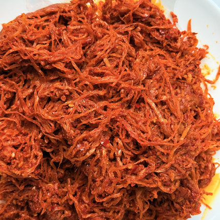 云南施甸特产萝卜丝鲊肉500g家乡味道鲜香美味下饭菜香辣可口好吃