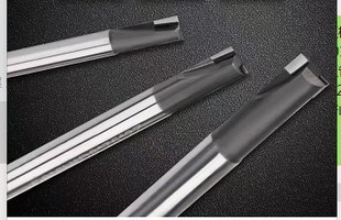 金刚石PCD铣刀铝用2刃加长刃长避空侧铣刀金刚石铣刀成型刀6/8/10