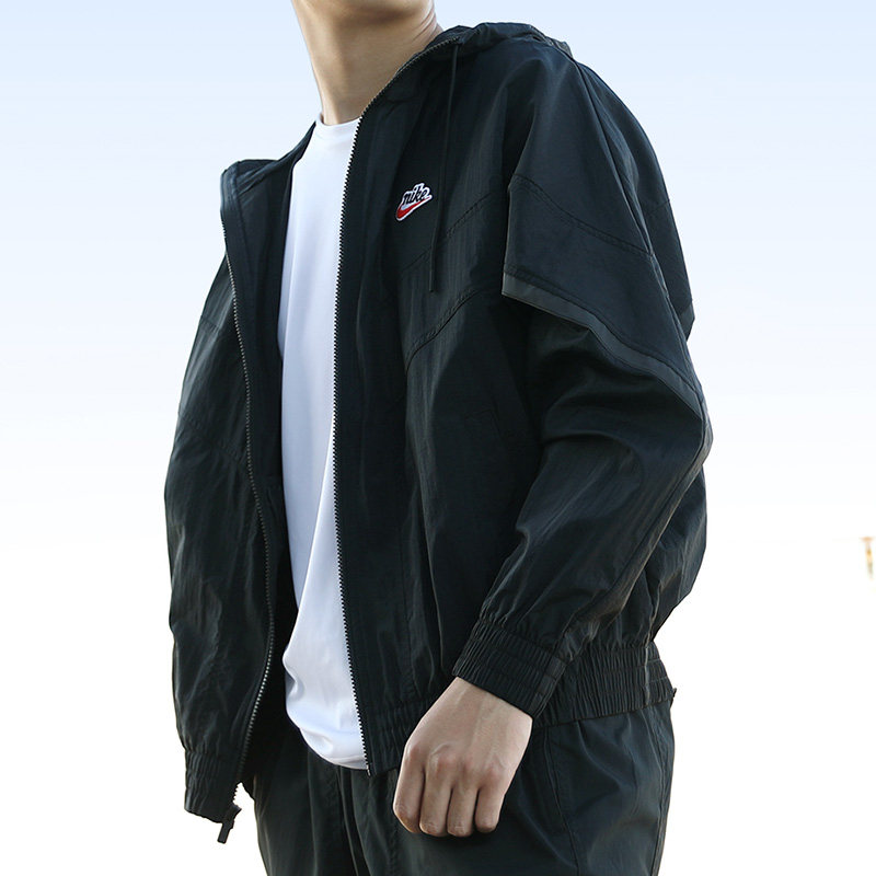 NIKE耐克夹克男正品春季款立领运动服风行者长袖防风衣外套DM6620