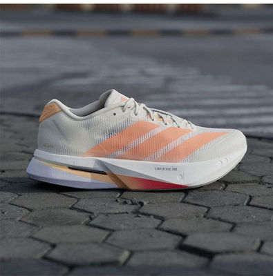 Adidas/阿迪达斯正品ADIZERO BOSTON 13女士经典低帮跑步鞋JP9249